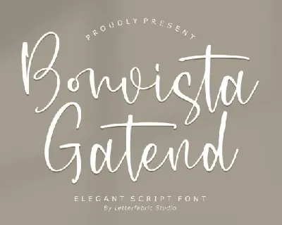 Bonvista Gatend font