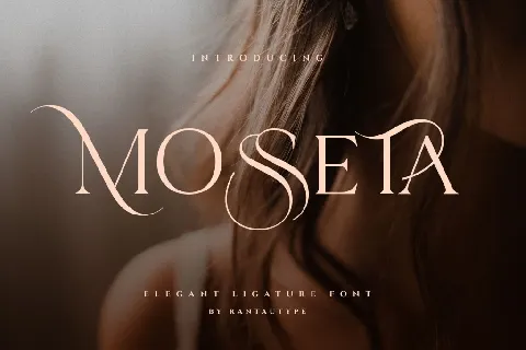 Mosseta font