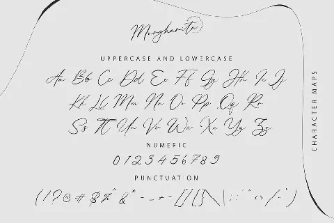 Margharita font