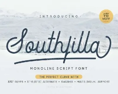 Southfilla font