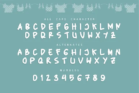 Baby Marker font