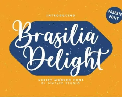 Brasilia Delight font