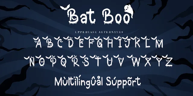 Bat Boo font