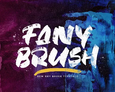 Fany Brush font
