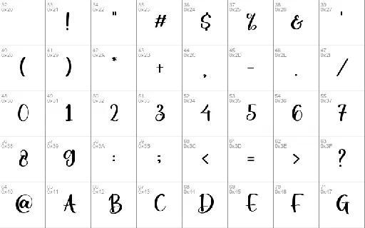 Magnolica font