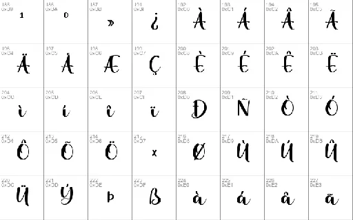 Magnolica font