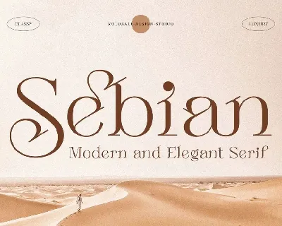 Sebian font