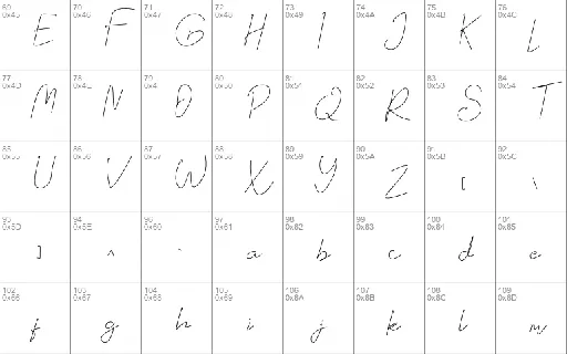 Zita Handwritten font