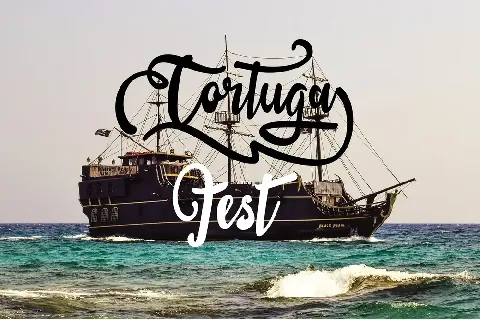 Sail Tortuga Script font