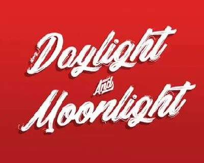 Daylight & Moonlight font