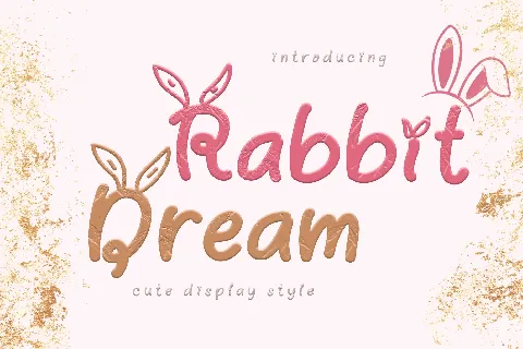 Rabbit Dream Demo font