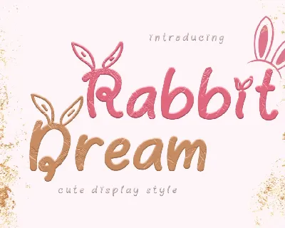 Rabbit Dream Demo font