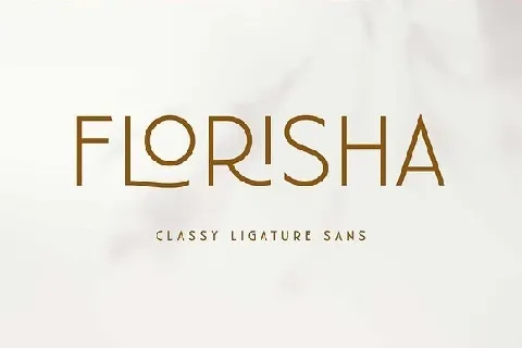 Florisha font