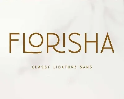 Florisha font