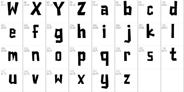 Thunderile font