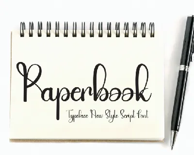 Paperbook font