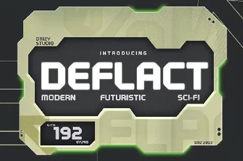 Deflact font