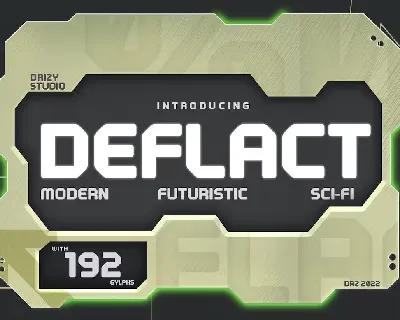 Deflact font