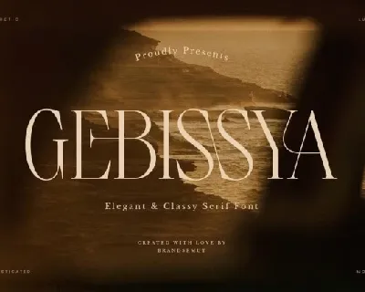 Gebissya font