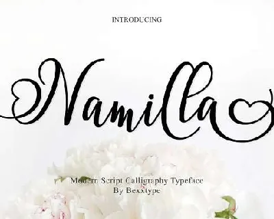 Namilla font