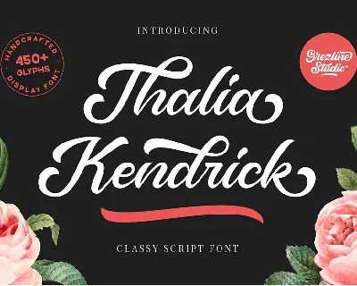 Thalia Kendrick font