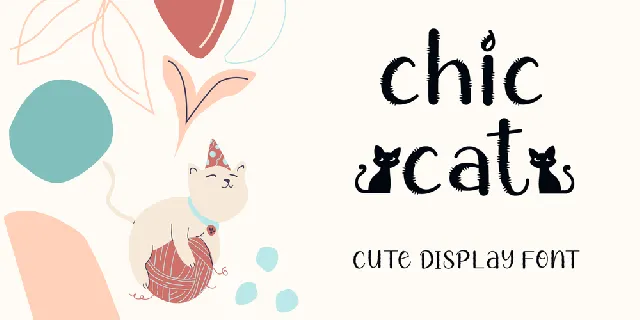 Chic Cat font