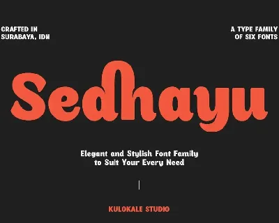 Sedhayu font