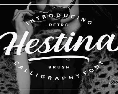 Hestina font