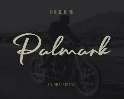 Palmark font