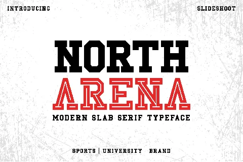 North Arena font