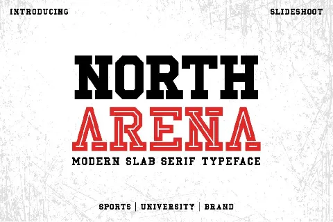 North Arena font