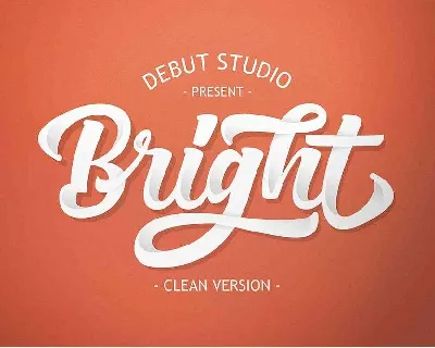 Bright Script Free Download font