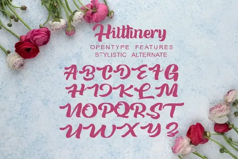 Hilttinery font