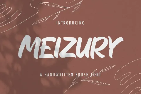 MEIZURY font