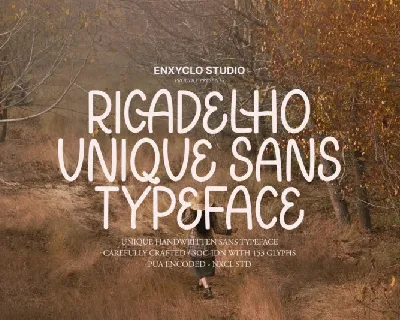 NCL Ricadelho font