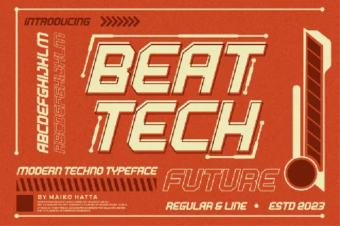 Beat Tech font