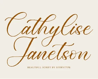 Cathylise Janetson font