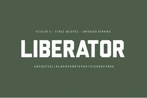 Liberator font