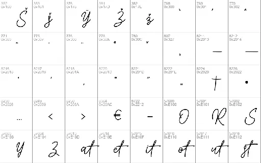 Sigduel Signature font