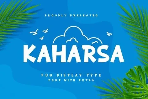 Kaharsa Display font
