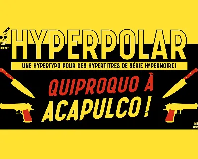 Hyperpolar font