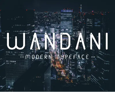 WANDANI font