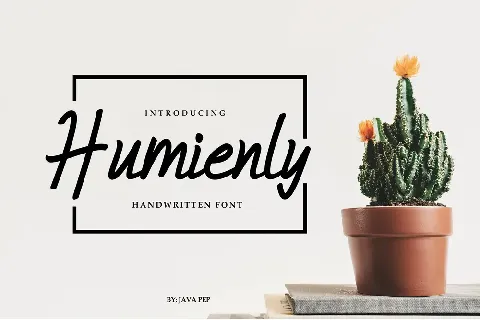 Humienly Demo font