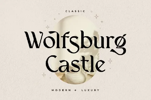 Wolfsburg Castle font