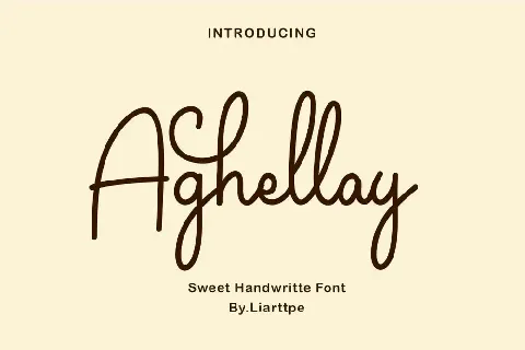 Aghellay font