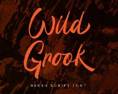 Wild Grook font