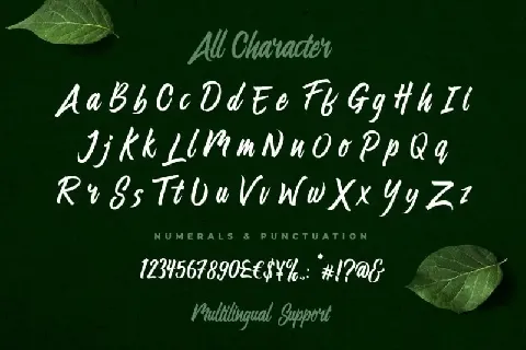 Linimasa Brush font