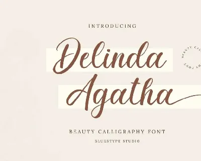 Delinda Agatha font