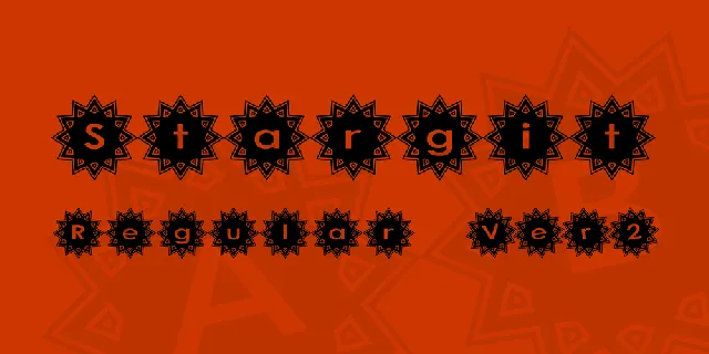 Stargit font