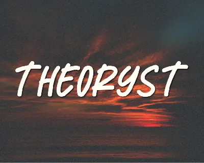 Theoryst font